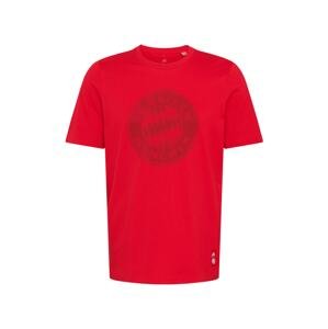 ADIDAS PERFORMANCE Funkční tričko 'FC Bayern München'  červená / tmavě červená
