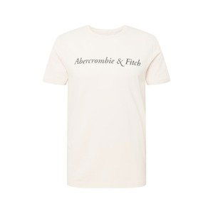 Abercrombie & Fitch Tričko  pastelově růžová / černá / bílá