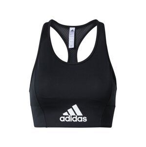 ADIDAS SPORTSWEAR Sportovní podprsenka  černá / bílá