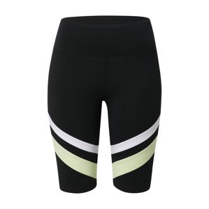 ESPRIT SPORT Sportovní kalhoty  černá / bílá / pastelově zelená