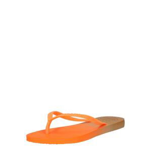 HAVAIANAS Žabky  oranžová / hnědá