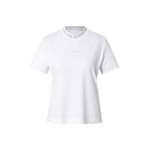 Calvin Klein Jeans Tričko  bílá / šedá