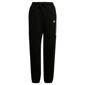 ADIDAS PERFORMANCE Sportovní kalhoty  černá / bílá