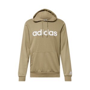 ADIDAS PERFORMANCE Sportovní mikina  khaki / bílá