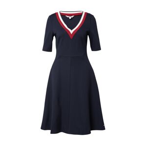 TOMMY HILFIGER Kleid  marine modrá / bílá / červená