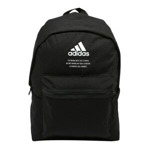 ADIDAS PERFORMANCE Sportovní batoh  černá / bílá