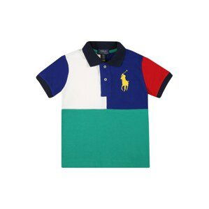 POLO RALPH LAUREN Tričko  nefritová / tmavě modrá / bílá / žlutá / červená