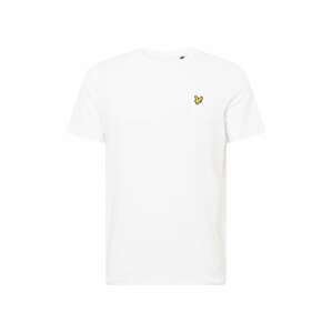 Lyle & Scott Tričko  zlatě žlutá / černá / bílá