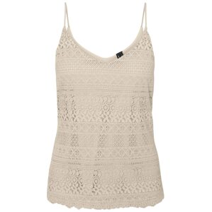 VERO MODA Top 'Honey'  písková