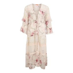 River Island Plus Kimono  krémová / světle béžová / pink