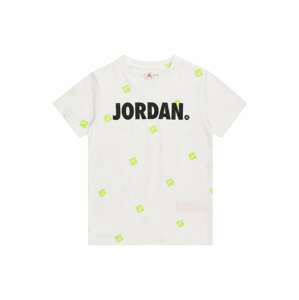 Jordan Tričko  bílá / černá / zelená