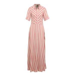 Y.A.S Tall Košilové šaty 'SAVANNA'  starobéžová / světle růžová