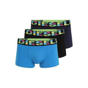 DIESEL Boxerky  černá / zelená / nebeská modř / hořčicová / námořnická modř