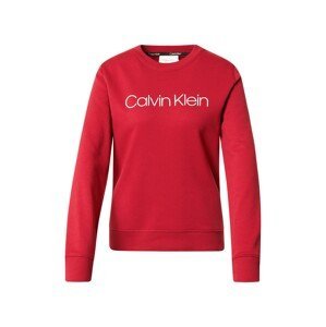 Calvin Klein Mikina  bílá / malinová