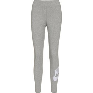 Nike Sportswear Legíny  šedá / bílá