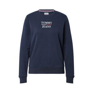 Tommy Jeans Mikina  námořnická modř / červená / bílá