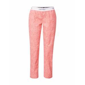 Calvin Klein Underwear Pyžamové kalhoty  korálová / bílá / černá / pastelová fialová