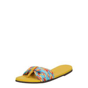 HAVAIANAS Žabky  hořčicová / modrá / korálová