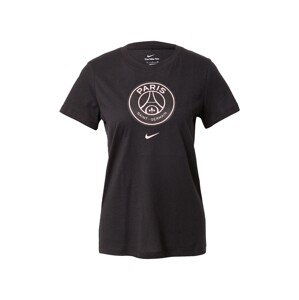 NIKE Funkční tričko 'Paris Saint-Germain'  černá / světle růžová