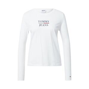 Tommy Jeans Tričko  bílá / námořnická modř / červená