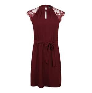 Vero Moda Petite Koktejlové šaty 'MILLA'  vínově červená