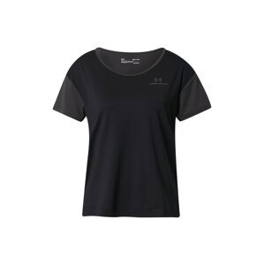 UNDER ARMOUR Funkční tričko  antracitová / černá