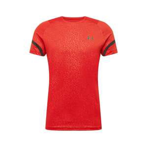 UNDER ARMOUR Funkční tričko  červená / černá