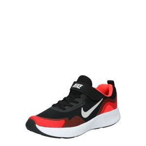 Nike Sportswear Tenisky  černá / červená / bílá / rezavě hnědá