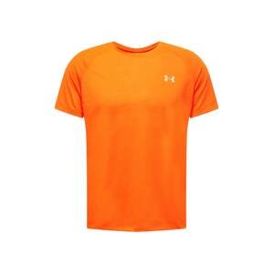 UNDER ARMOUR Funkční tričko 'Streaker'  oranžově červená