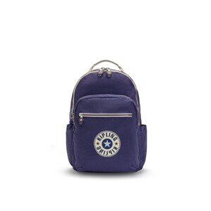 KIPLING Batoh 'Seoul'  indigo / bílá