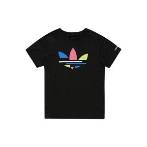 ADIDAS ORIGINALS Tričko  černá / modrá / žlutá / pink