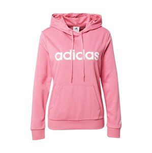 ADIDAS PERFORMANCE Sportovní mikina  bílá / růžová