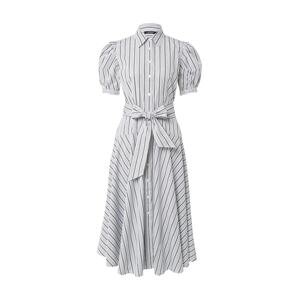 Lauren Ralph Lauren Košilové šaty 'Anella'  bílá / černá