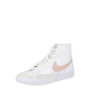 Nike Sportswear Kotníkové tenisky  béžová / starorůžová / bílá