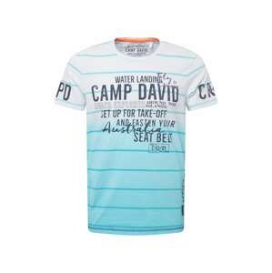 CAMP DAVID Tričko  modrá