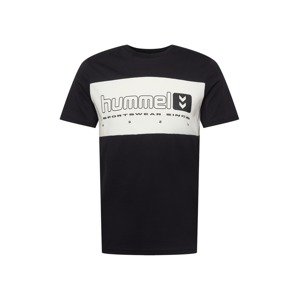 Hummel Funkční tričko  černá / bílá