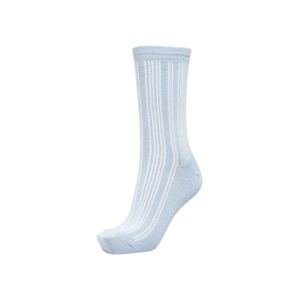 SELECTED FEMME Ponožky 'Lana'  světlemodrá / bílá