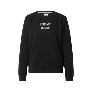 Tommy Jeans Mikina  tmavě modrá / melounová / černá / bílá