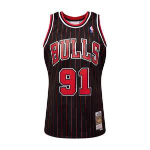 Mitchell & Ness Tričko  černá / červená / bílá