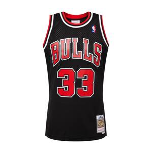 Mitchell & Ness Tričko 'Scottie Pippen'  červená / černá / bílá