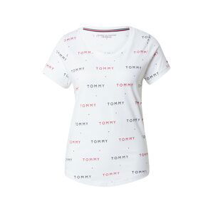 Tommy Hilfiger Underwear Tričko na spaní  bílá / červená / námořnická modř