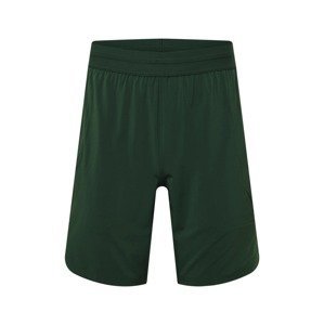 NIKE Sportovní kalhoty  tmavě zelená