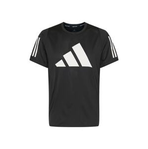 ADIDAS PERFORMANCE Funkční tričko 'FreeLift'  černá / bílá