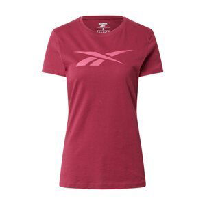 Reebok Sport Funkční tričko  pink / bordó