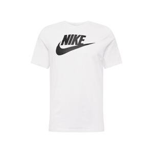 Nike Sportswear Tričko 'FUTURA'  černá / bílá