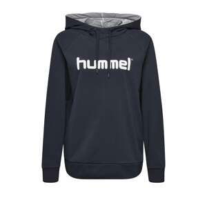 Hummel Sportovní mikina  marine modrá / bílá