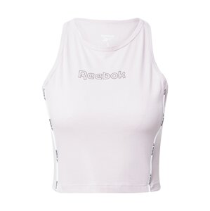 Reebok Sport Sportovní top  pastelově růžová / černá / bílá