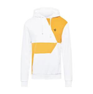 Lyle & Scott Mikina  bílá / šafrán