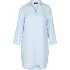 Zizzi Košilové šaty 'Mlene'  nebeská modř