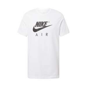 Nike Sportswear Tričko  bílá / černá